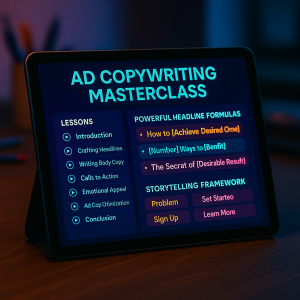 Ad Copywriting Masterclass (Digital Course)